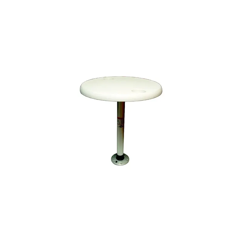 Springfield Thread-Lock 24″ Round Table Package W/O Umbrella Socket (Includes Pedestal Set and Table Top) Low Price