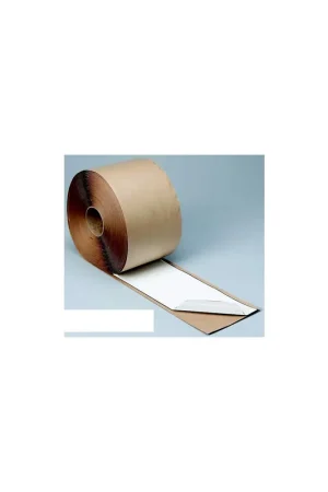Quick Roof WRQR6100 Instant Waterproofing For Rubber Roofs, White Adhesive/White EPDM, 6″ x 100' Bargain