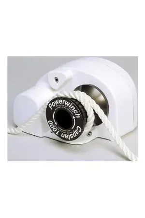 Free Returns Powerwinch Capstan 1000 Multipurpose Rope Winch For Anchoring, Sailing and Fishing, 1000 lb. Pull Max, Uses Up to 3/4″ Rope (Not Included)