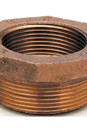 1 X 1/2 Bronze Hex Bushing Best Choice
