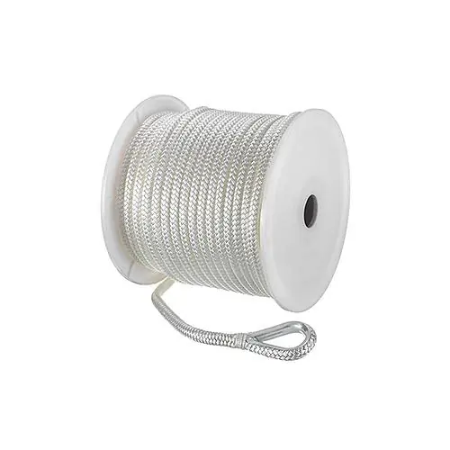 Seachoice Double Braid Nylon Anchor Line, White Next Day Delivery