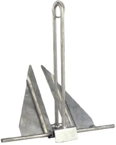 Certified Seachoice 41601 Hot Dipped Galvanized Utility Anchor, Size 5E
