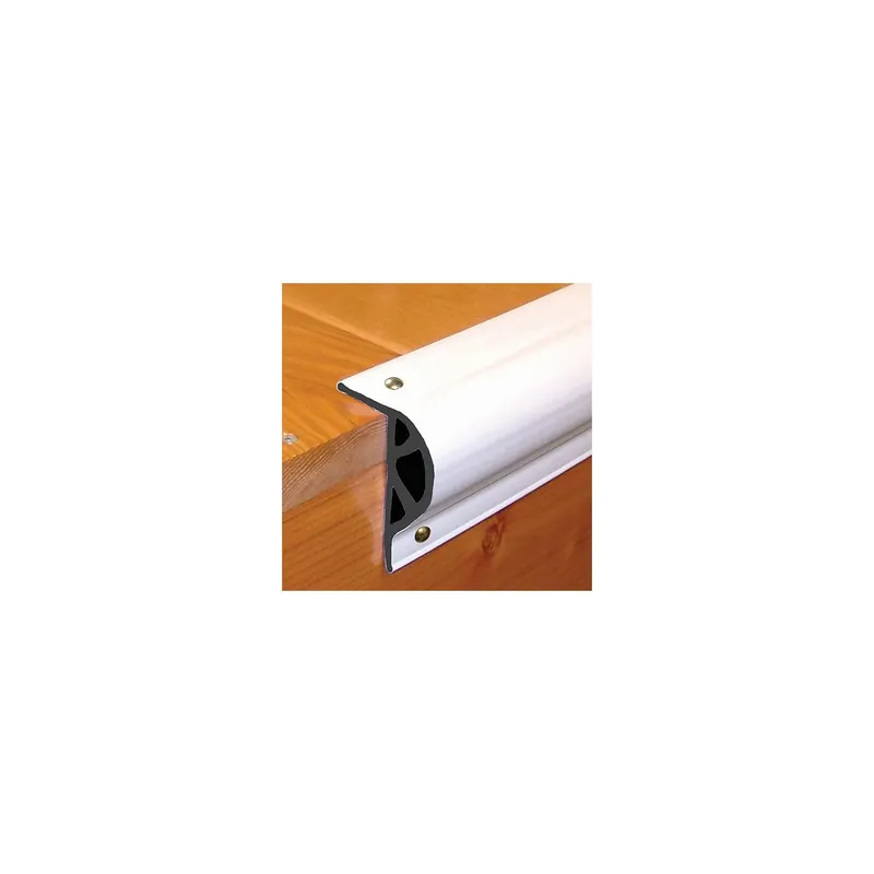 Fast Shipping Dock Pro Vinyl Dock Edging P-Shape 3-1/8″ H x 2″ W x 10' L, White