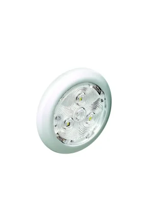 2-3/4″ Warm White Interior/Exterior Light w/White Bezel Trusted Brand