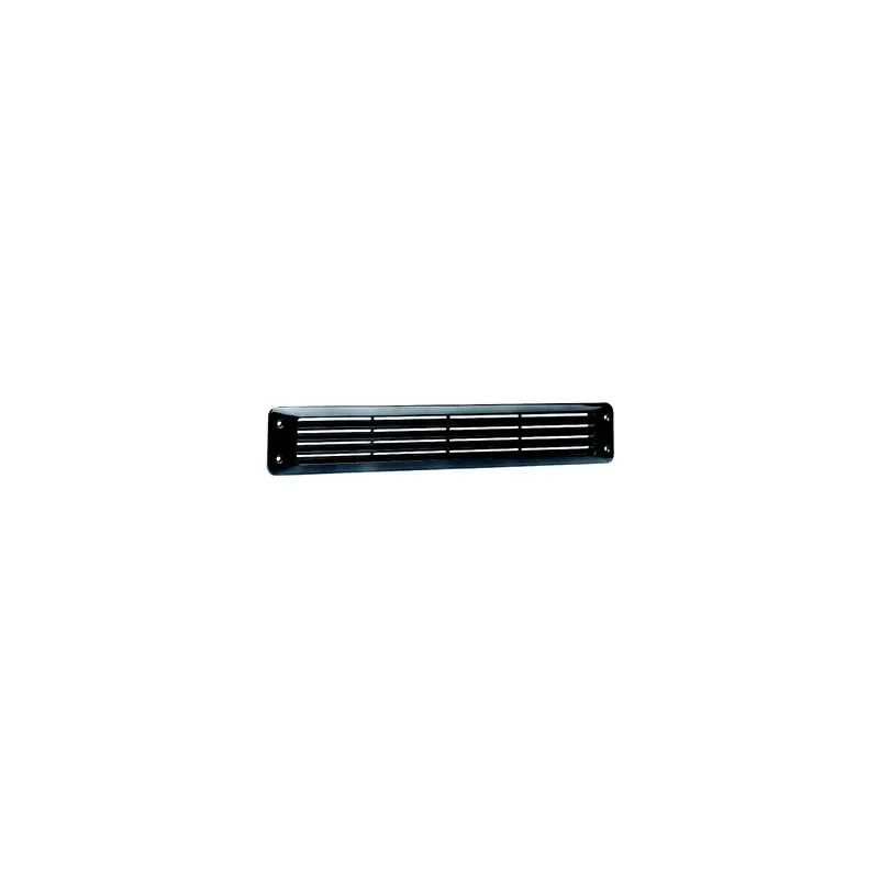 Attwood Louvered Vent Flush Mount-Black Deal