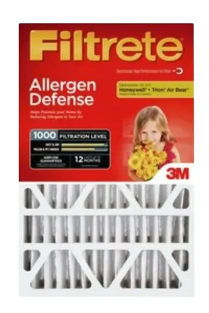 Next Day Delivery Filtrete NADP01-4IN-4 Air Filter, Non-Electrostatic, 4 in Thick, 25 in L, 16 in W, 11 MERV, 1000 MPR, 1/PK, Pack of 4