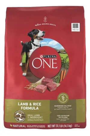 Top Rated Purina SmartBlend 149419 Dog Food, Dry, Lamb, Rice Flavor, 31.1 lb