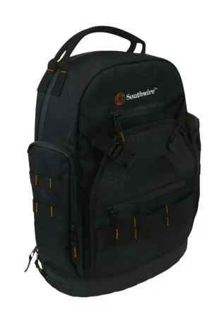 Southwire PROBAGBP Backpack, 7.87 in W, 13.78 in D, 18.701 in H, Polyester, Black Trusted Brand