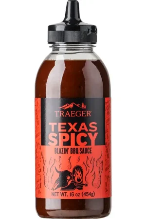Order Now Traeger SAU066 BBQ Marinade, Texas Spicy, 16 oz Bottle