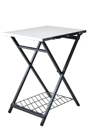 Grab Now Ooni UU-P1F400 Grill Folding Table, 110 lb, 22.64 in OAL, 27.56 in OAW, 35.43 in OAH, Carbon Steel/Stainless Steel