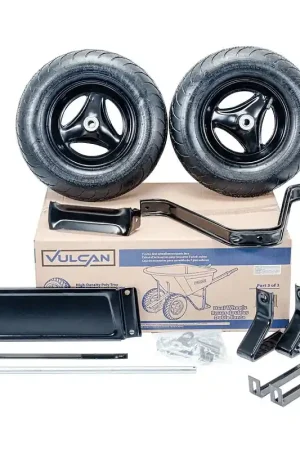 Popular Vulcan BOX- PH7-S-2W-OR Wheelbarrow Accessory Box, For: 7 cu-ft Poly Wheelbarrow Kit