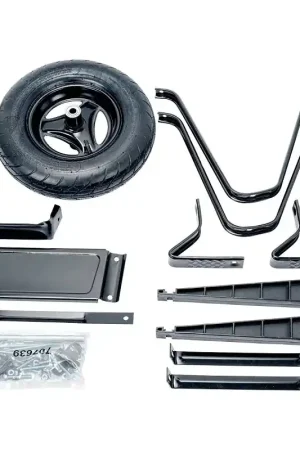Top Pick Vulcan BOX-PH6-S-OR Wheelbarrow Accessory Box, For: 6 cu-ft Poly Wheelbarrow Kit