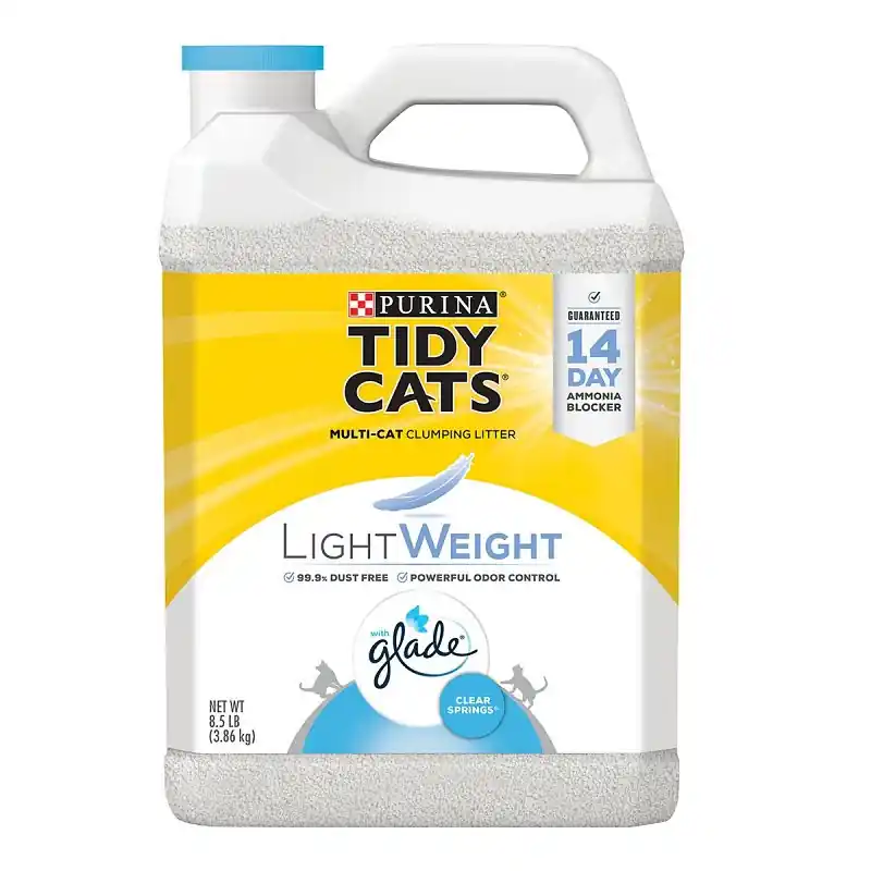 Premium Tidy Cats 099-090-15 Cat Litter, Lightweight, 8.5 lb Jug