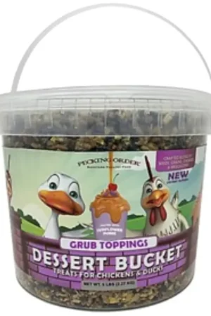 Pecking Order 9708 Dessert Grub Toppings, 5 lb Bucket Price Drop