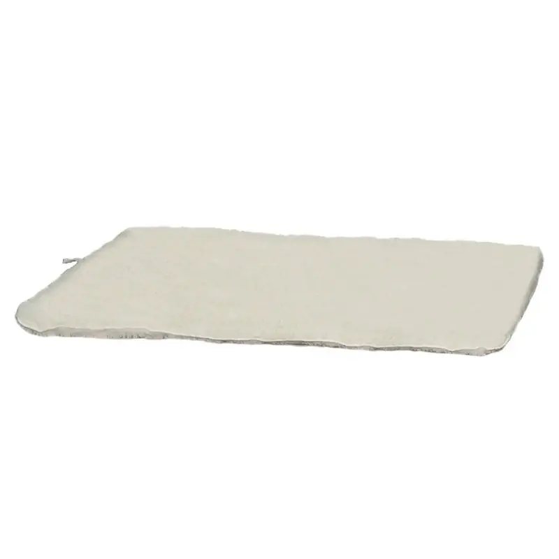 Slumber Pet ZA427 41 55 Dog Mat, 41-3/4 in L, 27-3/4 in W, Acrylic/Polyester Sherpa Cover, Natural Limited Offer