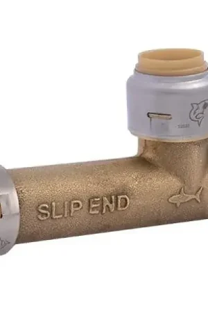 Affordable SharkBite Max Series UR3362A Pipe Tee, 1/2 in, PTC, Brass, 250 psi Pressure