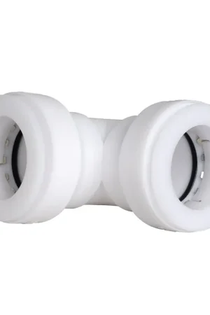 Insta-Plumb 47IPK Pipe Coupling, 1-1/4 in, Plastic, White Luxury