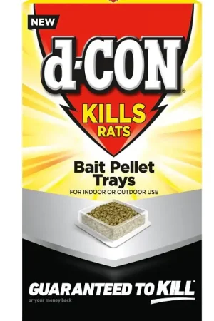 d-CON 1920099877 Bait Pellet Tray, Solid, 6 oz Box Fan Favorite