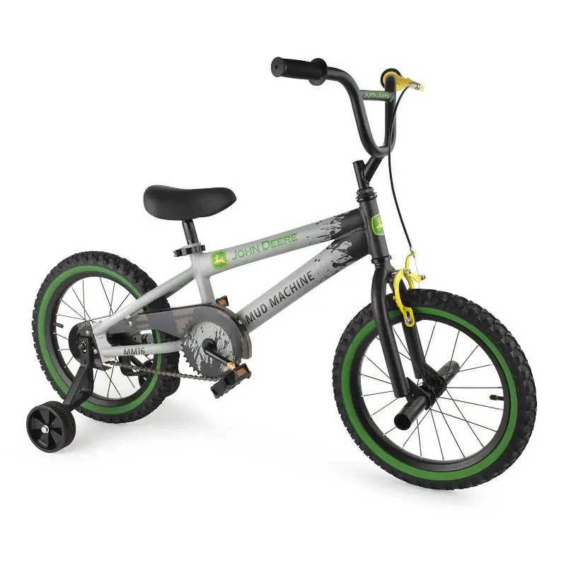 Cheap John Deere Toys 46399 Kid's Bicycle, Boy's, 4 Years and Up, Steel Frame, Mud Machine