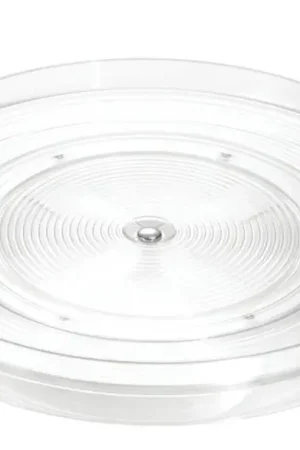 Seasonal Sale Interdesign 54030 Turntable, Plastic, Clear, Pack of 4