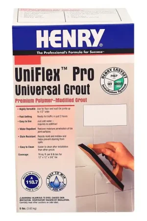 Henry Uniflex Pro Series 40849 Grout, Stormy Mist, 8 lb Reduced Price