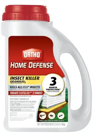 Ortho Home Defense 0200910 Insect Killer, Granular, Home Foundation, 2.5 lb Bottle Trending