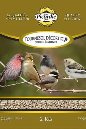 Mon Copain My Buddy 54102 Shelled Sunflower Seed Wild Bird Seed, 2 kg Best Price