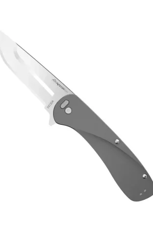 Outdoor Edge RazorSafe VX Series VX130A-C Everyday Carry Knife, 3 in L Blade, Stainless Steel Blade, Gray Handle, Pack of 3 Top Rated