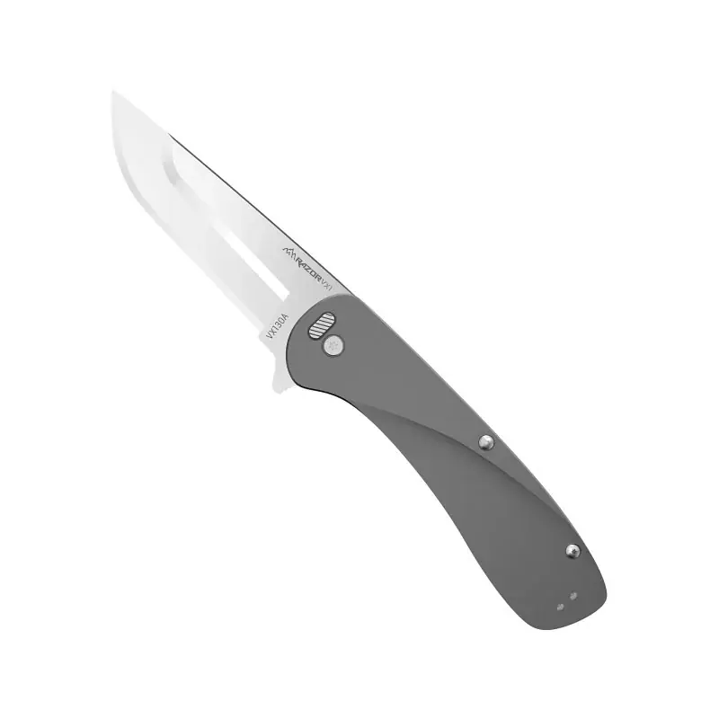 Outdoor Edge RazorSafe VX Series VX130A-C Everyday Carry Knife, 3 in L Blade, Stainless Steel Blade, Gray Handle, Pack of 3 Top Rated