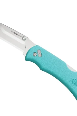 Outdoor Edge RazorMini, RazorSafe Series RMS22-2C Folding Pocket Knife, 2.2 in L Blade, Stainless Steel Blade, Pack of 3 Low Price