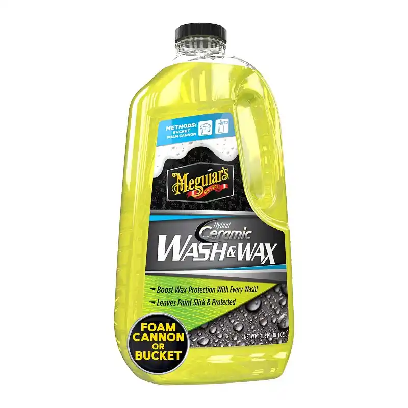 Meguiar's G240748 Hybrid Ceramic Wash and Wax, 48 oz Bottle, Liquid Cheap