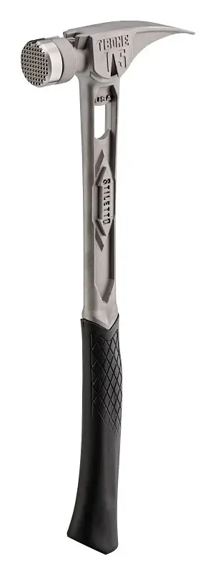 New Release Stiletto TIBONE TIB15MC Hammer, 15 oz Head, Milled Face Head, Titanium Head, 17.34 in OAL