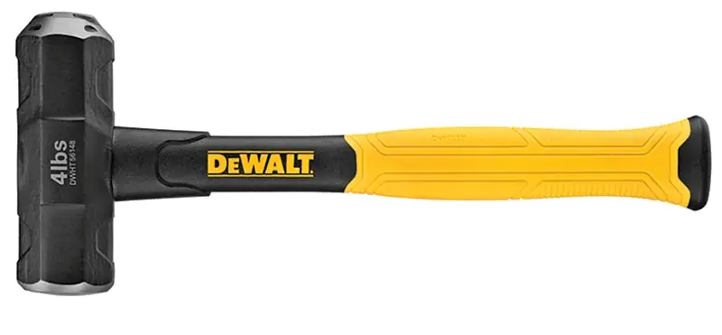 DEWALT DWHT56158 Engineer Hammer, 4 lb Head, Forged Head, Carbon Steel Head, 10-1/2 in OAL Exclusive Offer