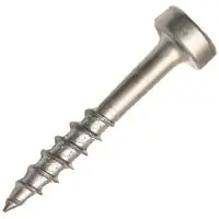 Kreg SPS-F075-100 Pocket-Hole Screw, #6 Thread, 3/4 in L, Fine Thread, Pan Head, Square Drive, Steel, Zinc, 100 PK Flash Sale