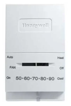 Honeywell CT54K1000/E1 Non-Programmable Thermostat, 45 to 95 deg F, White Brand New