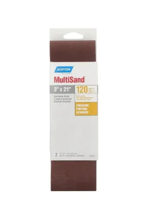 Don't Miss Out SANDING BELT 120GRT BRN 3X21IN