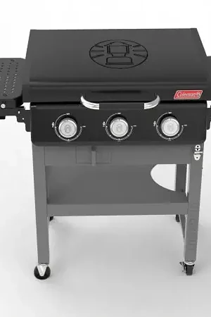 Authentic Coleman CO-525GG Griddle Grill, 3-Burner