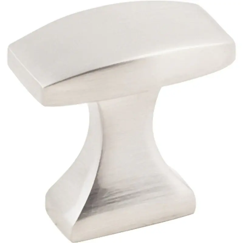 Place Order KasaWare K083SN-10 Cabinet Knob, 1-1/8 in Projection, Transitional, 1-1/8 in L, Zinc, Satin Nickel, 10/PK