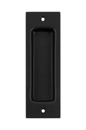 Renin BD460-MB Rectangular Door Pull, 53 mm W, 15.5 mm D, 165 mm H, Matte Black Price Cut