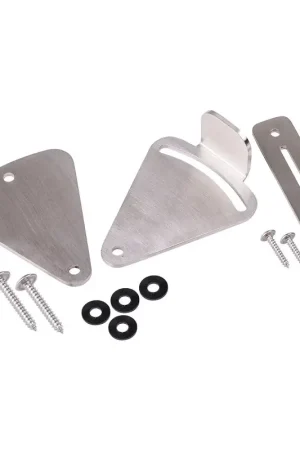Best Choice Renin BD250-SS Barn Door Latch, Satin Nickel