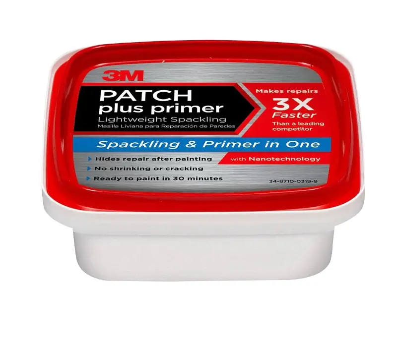 Buy Online 3M PPP-8-BB Spackling Patch Plus Primer White, White, 8 fl-oz Tub