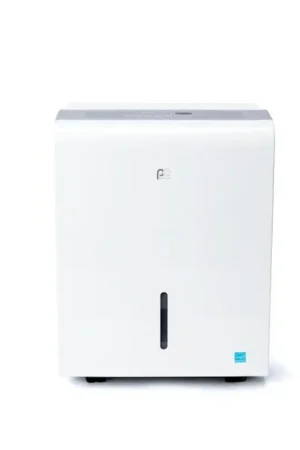 While Supplies Last Perfect Aire 3PFD22 Dehumidifier, 15 A, 115 V, 2-Speed, 22 pt/day Humidity Removal, 1500 sq-ft Coverage Area, Silver