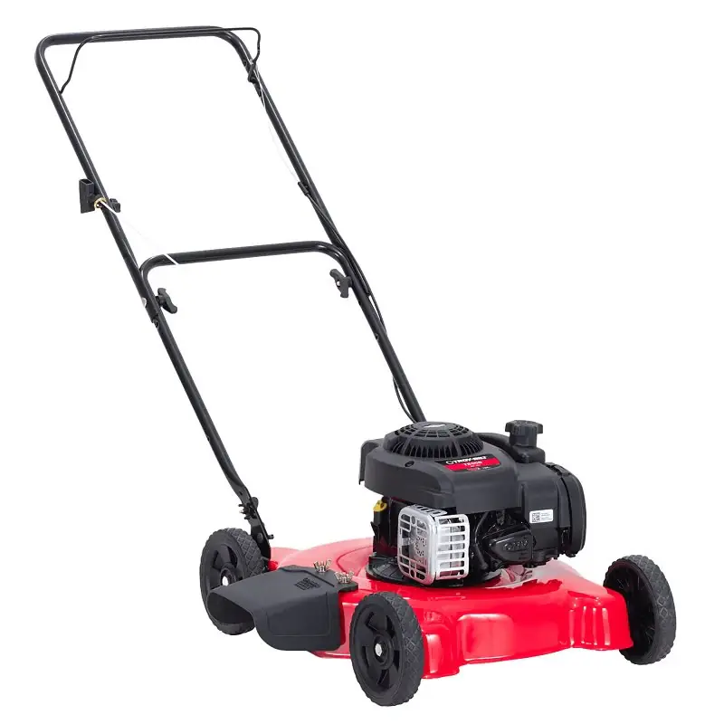 Best Choice Troy-Bilt 11A-02BT066 Push Drive Lawn Mower, 125 cc Engine Displacement, 20 in W Cutting, Recoil Start