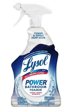 Lysol Island Breeze 1920002699 Bathroom Cleaner, 32 oz Bottle, Liquid, Water White Shop Now