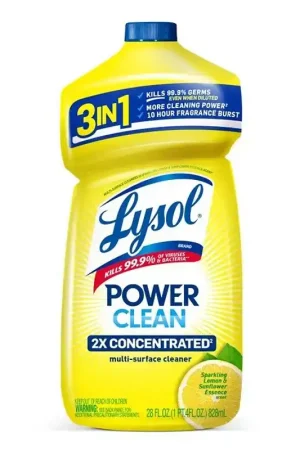 Lysol 1920082513 All-Purpose Cleaner, 28 oz, Liquid, Lemon, Sunflower Order Now