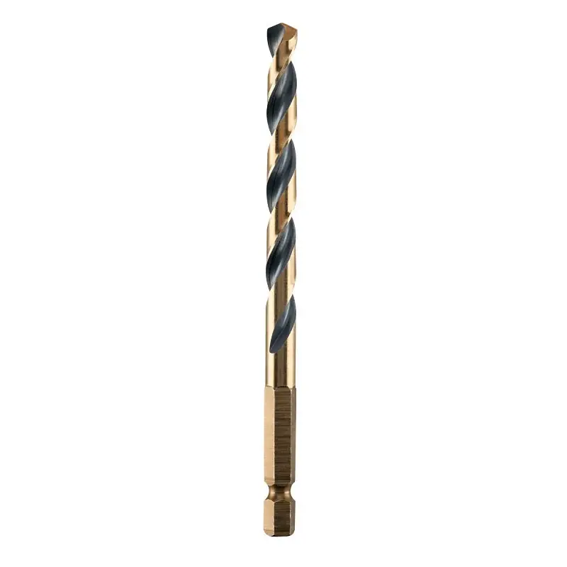 Professional Grade DEWALT DWA5017 Drill Bit, 17/64 in Dia, 4-1/4 in OAL, Heavy-Duty, 1/4 in Dia Shank, Hex Shank