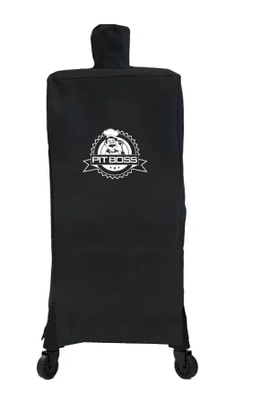 Pit Boss 40464 Smoker Cover, 25 in W, 25 in D, 48 in H, Polyester/PVC, Black New Release