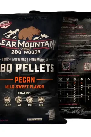Bear Mountain FK19 Series BBQ Pellet, Pecan, 20 in L, Hardwood, 20 lb Bag Top Rated