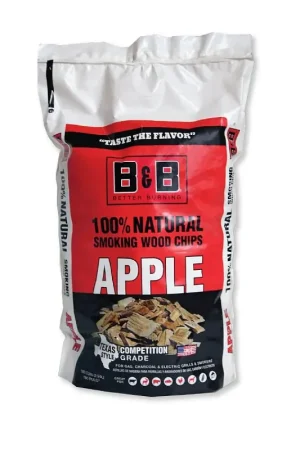 B & B Charcoal 38065 Series Smoking Chips, Apple, Wood, 180 cu-in Place Order