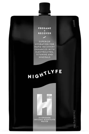 Limited Time HTWO 1305 Nightlife Hydrogen Water, 16.9 fl-oz Pack, Pack of 12